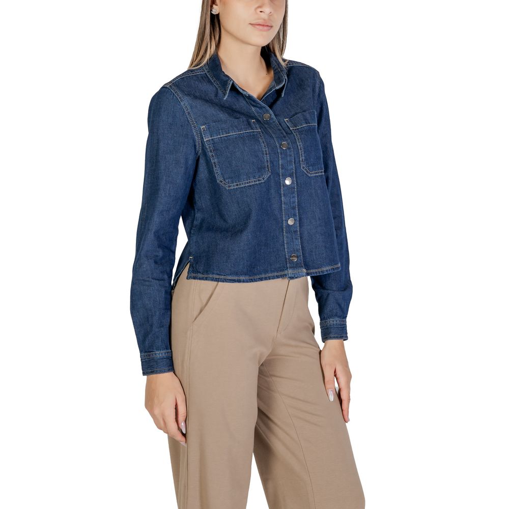 Blue Cotton Shirt