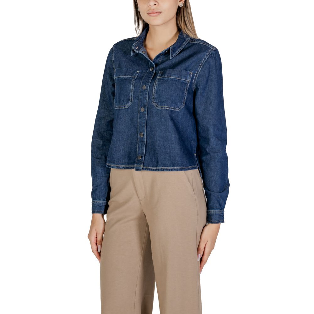 Blue Cotton Shirt