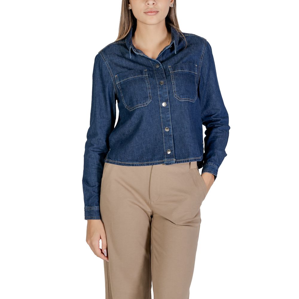 Blue Cotton Shirt