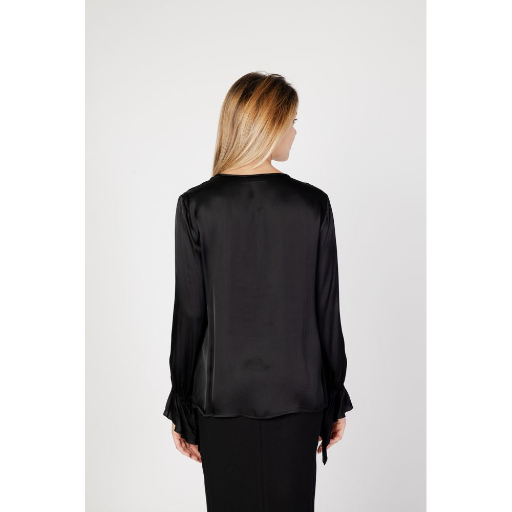 Black Viscose Blouse