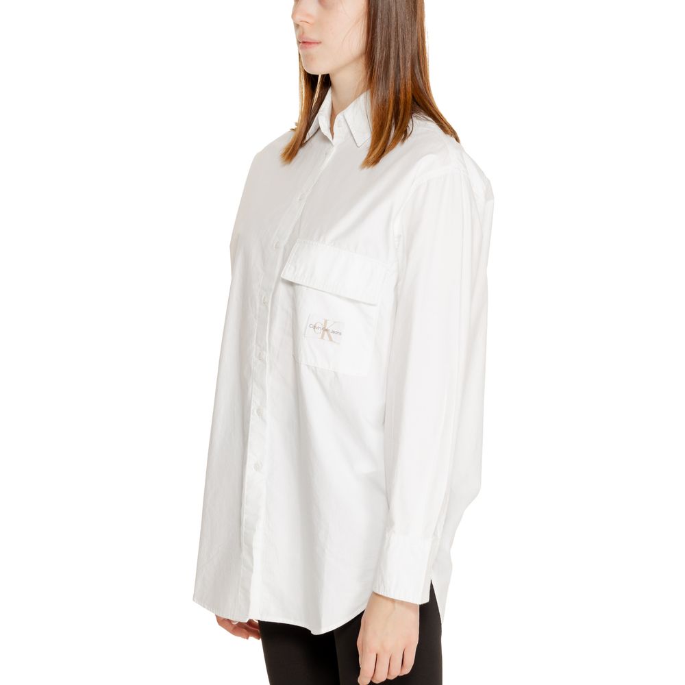 White Recycled Cotton Shirt