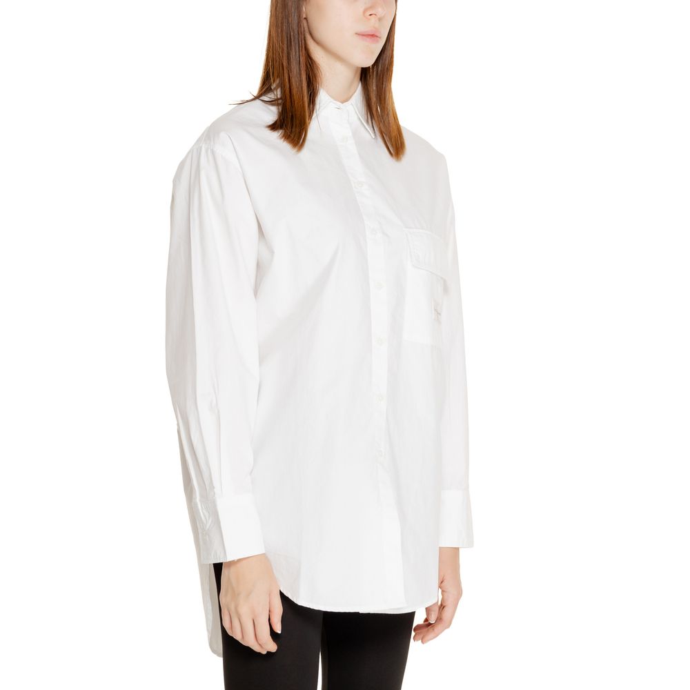 White Recycled Cotton Shirt