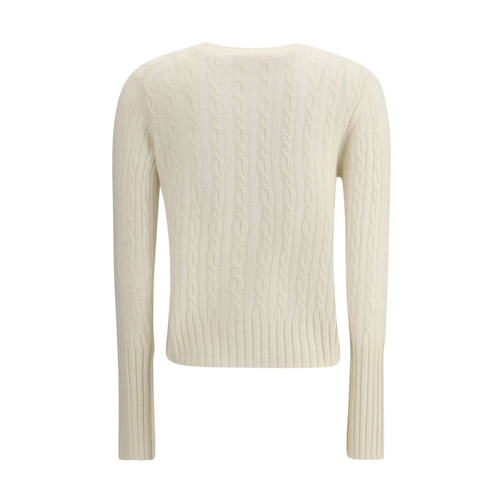 Geflochtener Kaschmirpullover