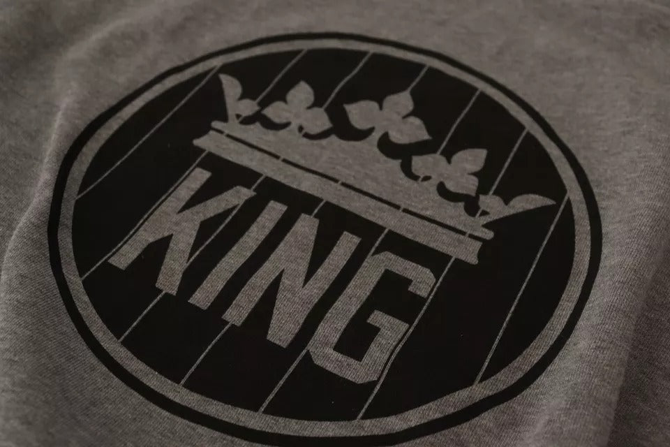 Grauer Pullover aus Baumwolle von Crown King