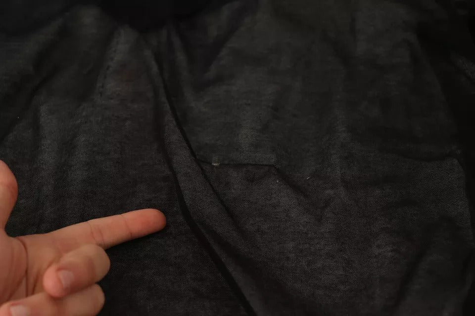 Schwarz-weißes Hemd, einteiliger Pullover