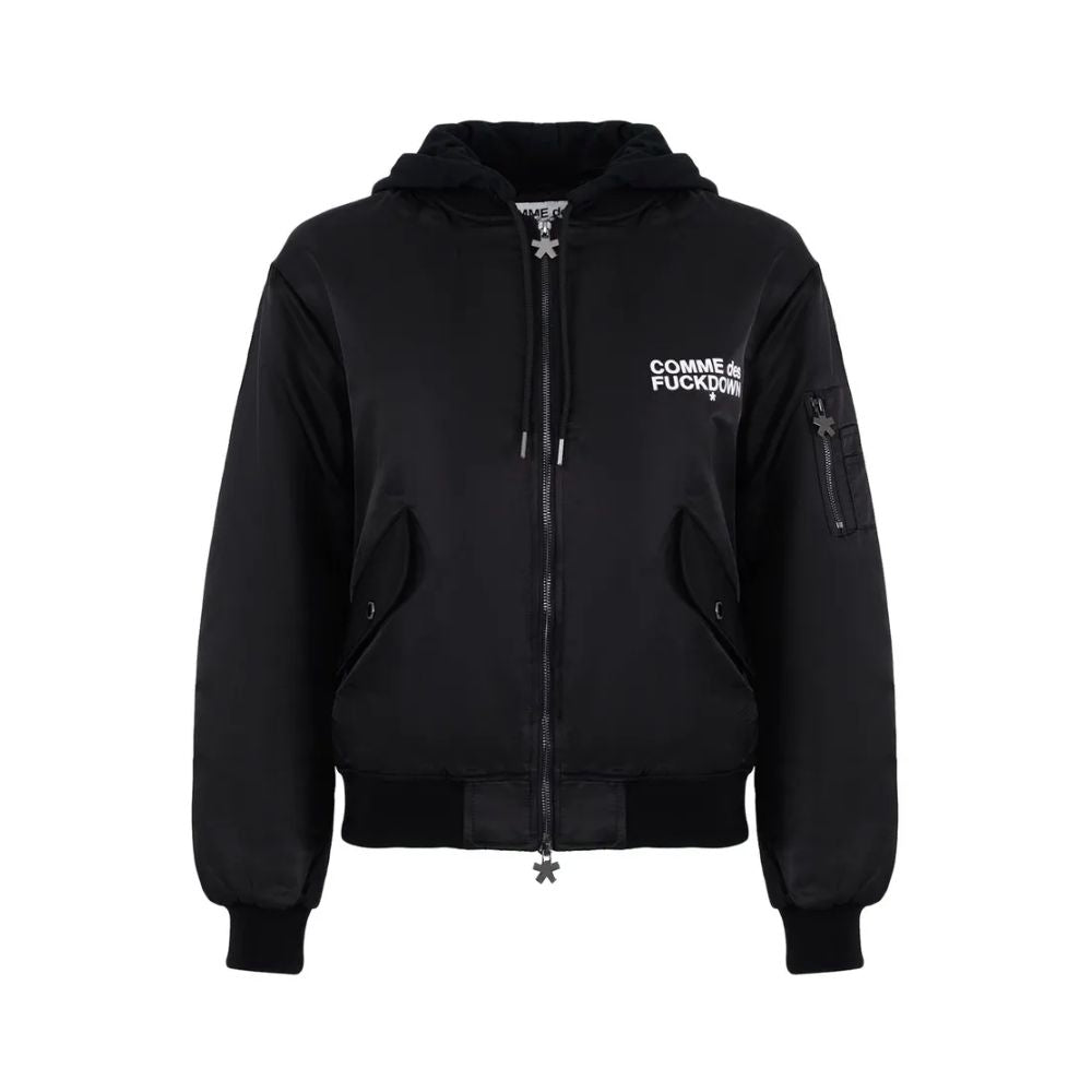 Schwarze Nylonjacken &amp; Mäntel