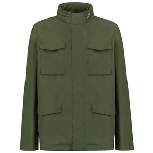 Grüne Baumwolljacke