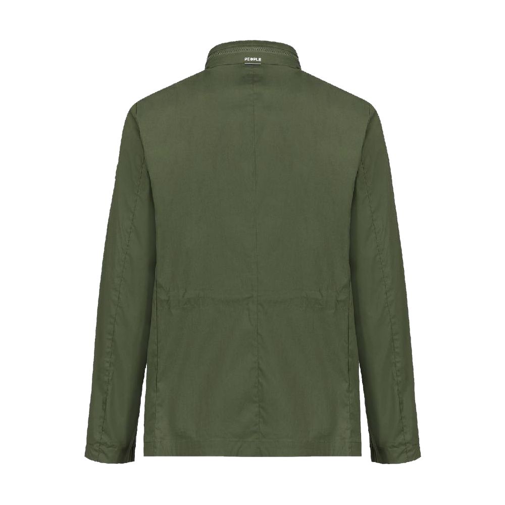 Grüne Baumwolljacke