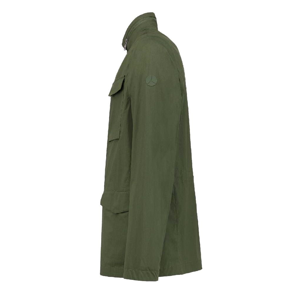 Grüne Baumwolljacke