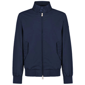 Blaue Baumwolljacke