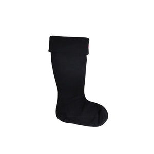 Schwarze Socken aus recyceltem Polyester