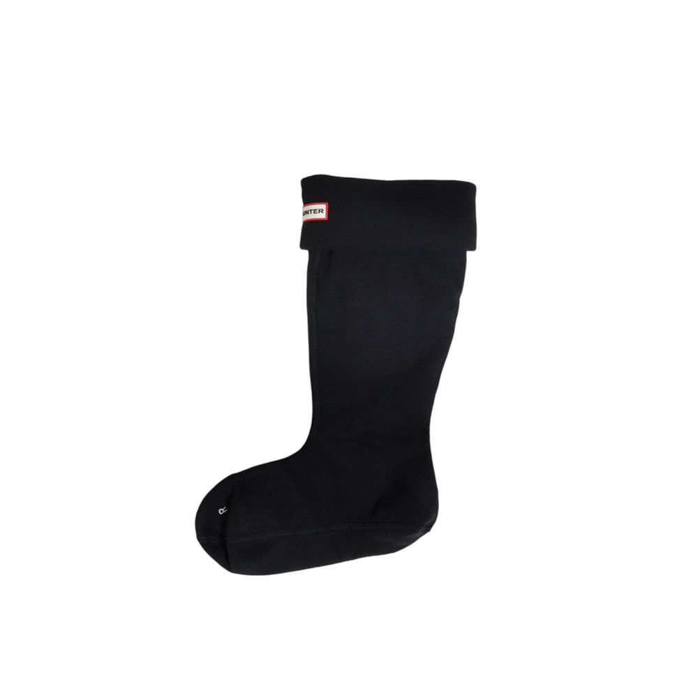Schwarze Socken aus recyceltem Polyester