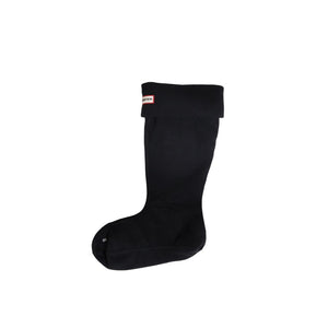 Schwarze Socken aus recyceltem Polyester