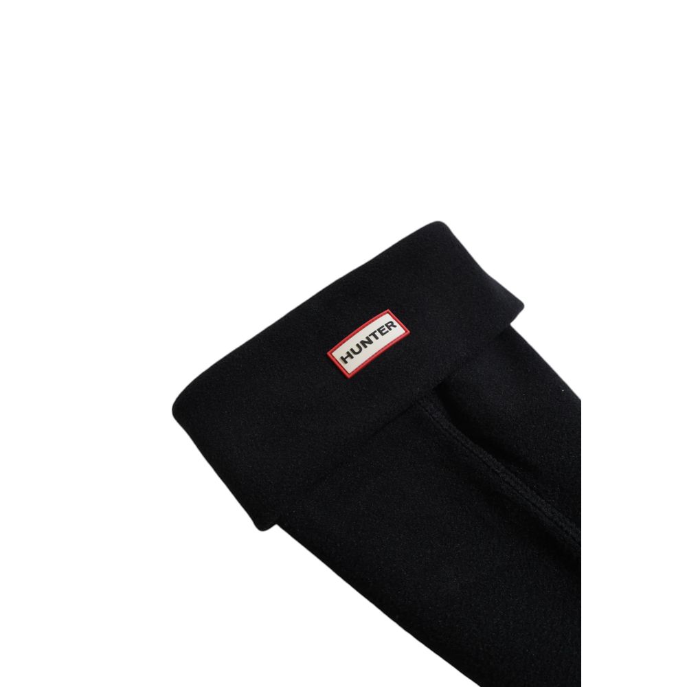 Schwarze Socken aus recyceltem Polyester