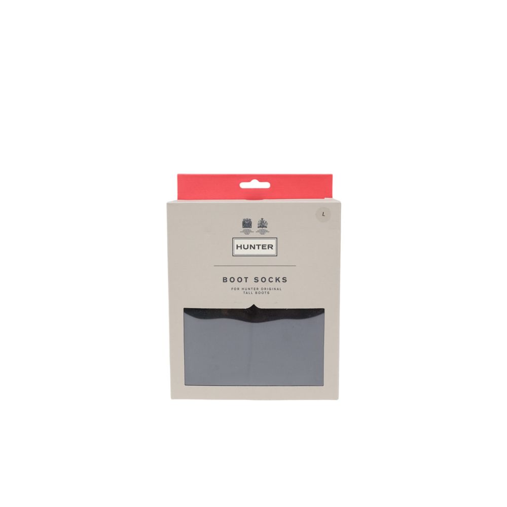 Schwarze Socken aus recyceltem Polyester