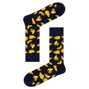 Black Cotton Sock