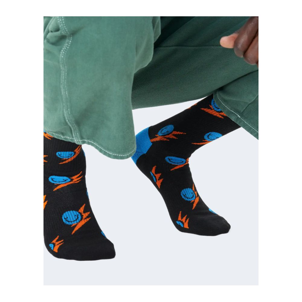 Schwarze Baumwollsocke