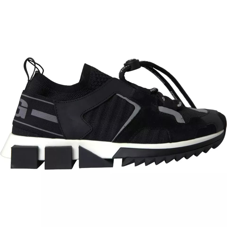 Sorrento Herren Sneakers mit Logo in Schwarz und Weiß