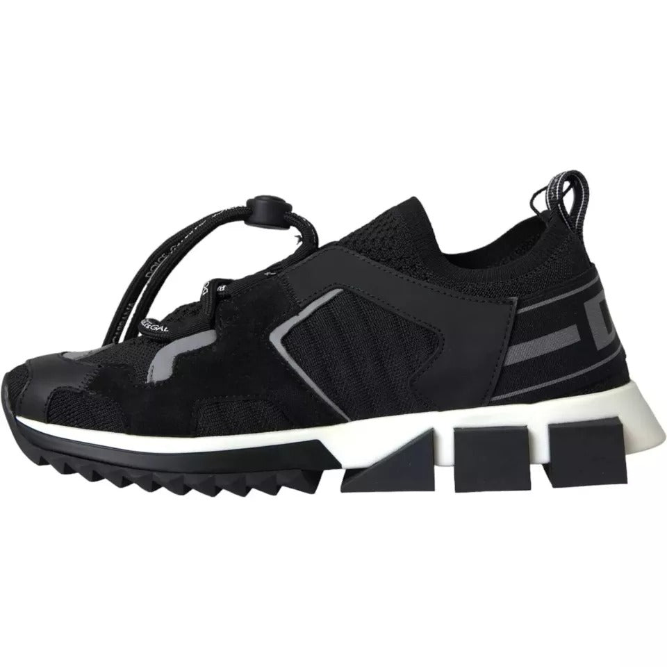 Sorrento Herren Sneakers mit Logo in Schwarz und Weiß
