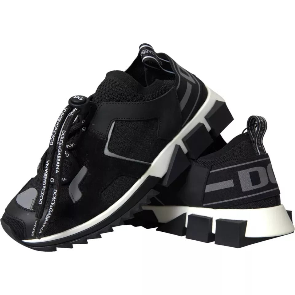 Sorrento Herren Sneakers mit Logo in Schwarz und Weiß