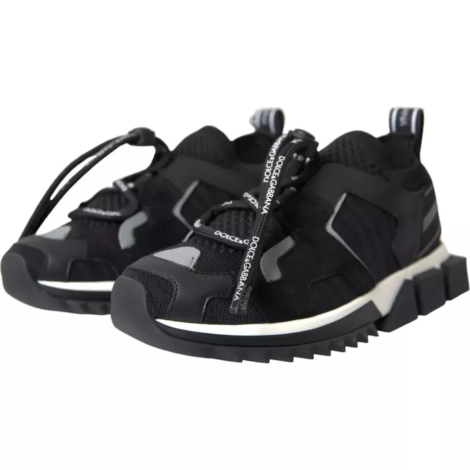 Sorrento Herren Sneakers mit Logo in Schwarz und Weiß