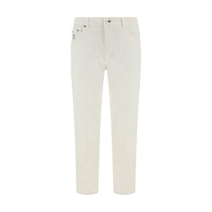 Jeans mit Umschlagsaum