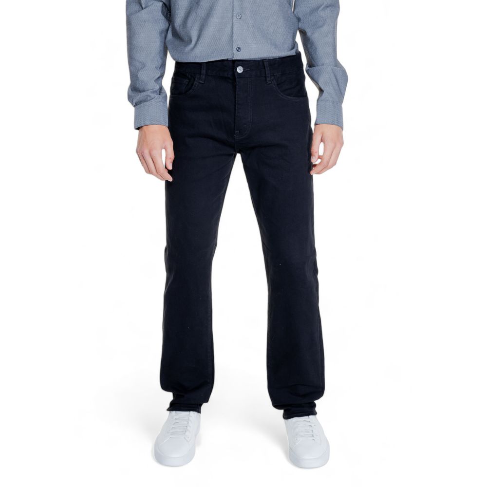 Schwarze Jeans und Hose aus Baumwolle