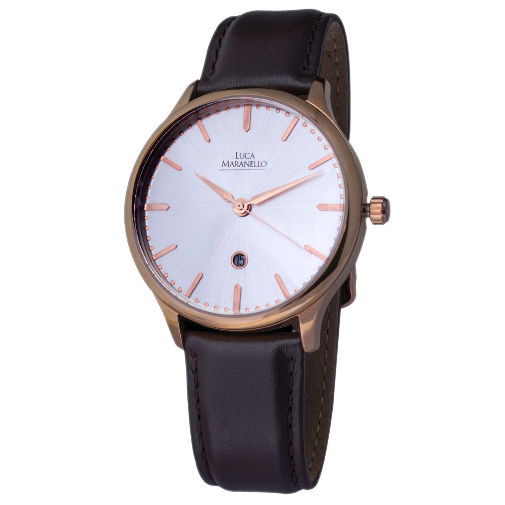 Braune Lederuhr