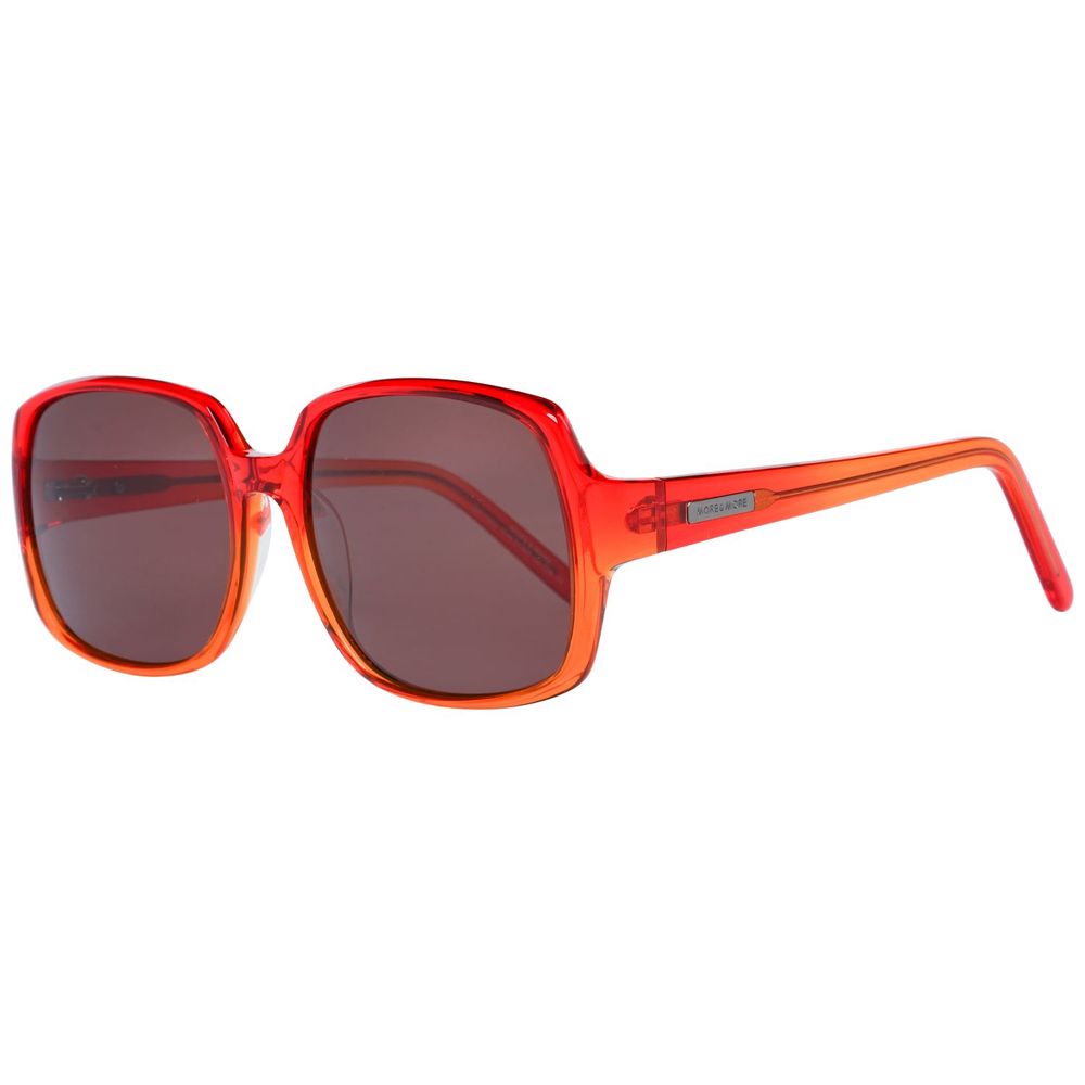 Rote Sonnenbrille aus Kunststoff