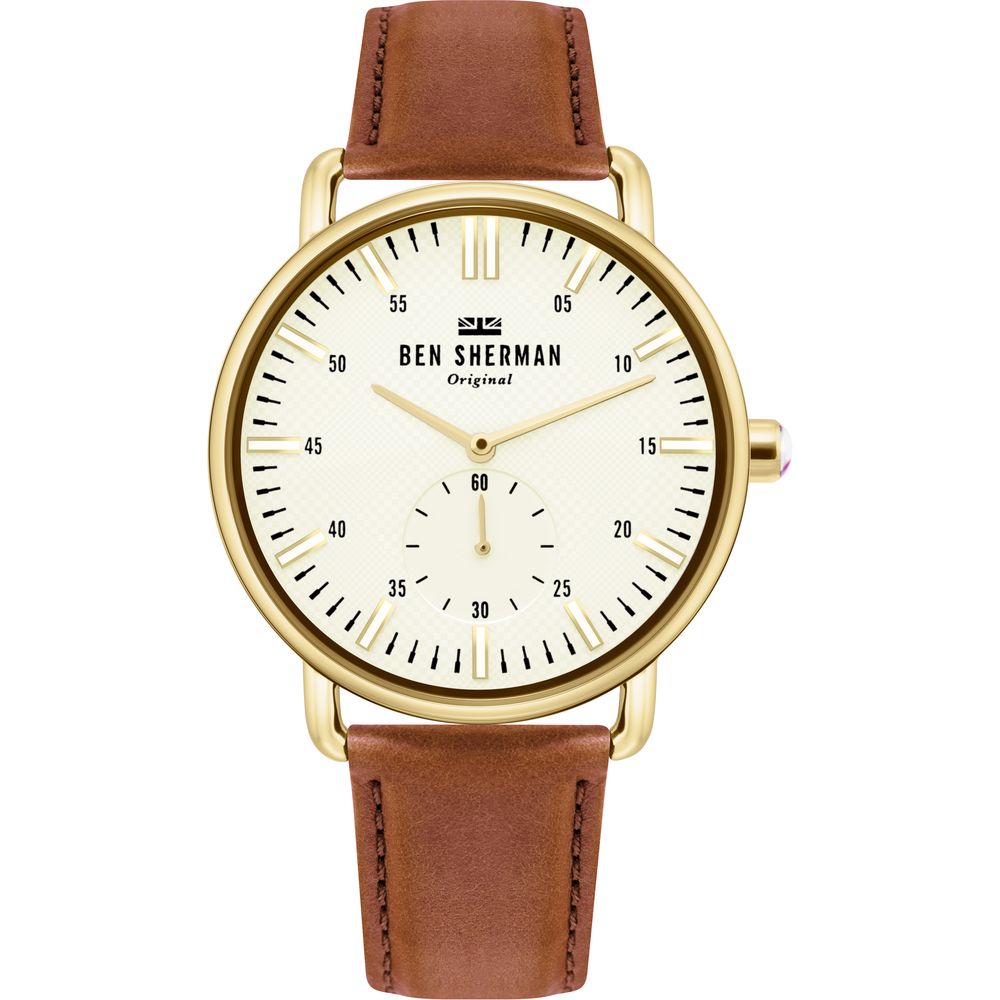 Braune Lederuhr