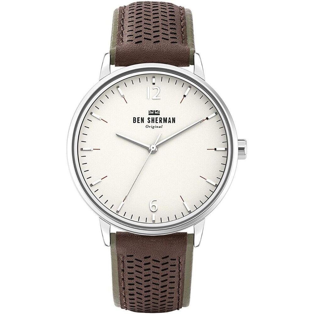 Braune Lederuhr