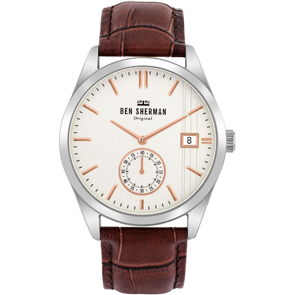 Braune Lederuhr