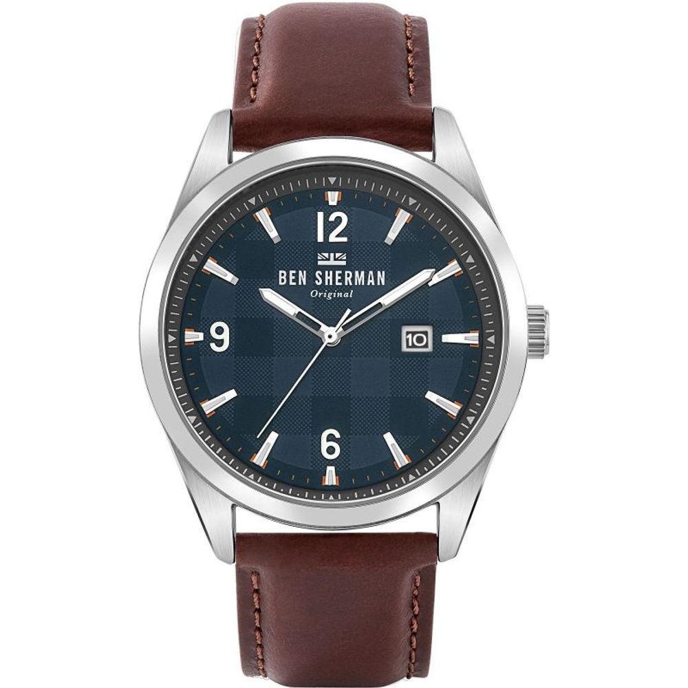 Braune Lederuhr