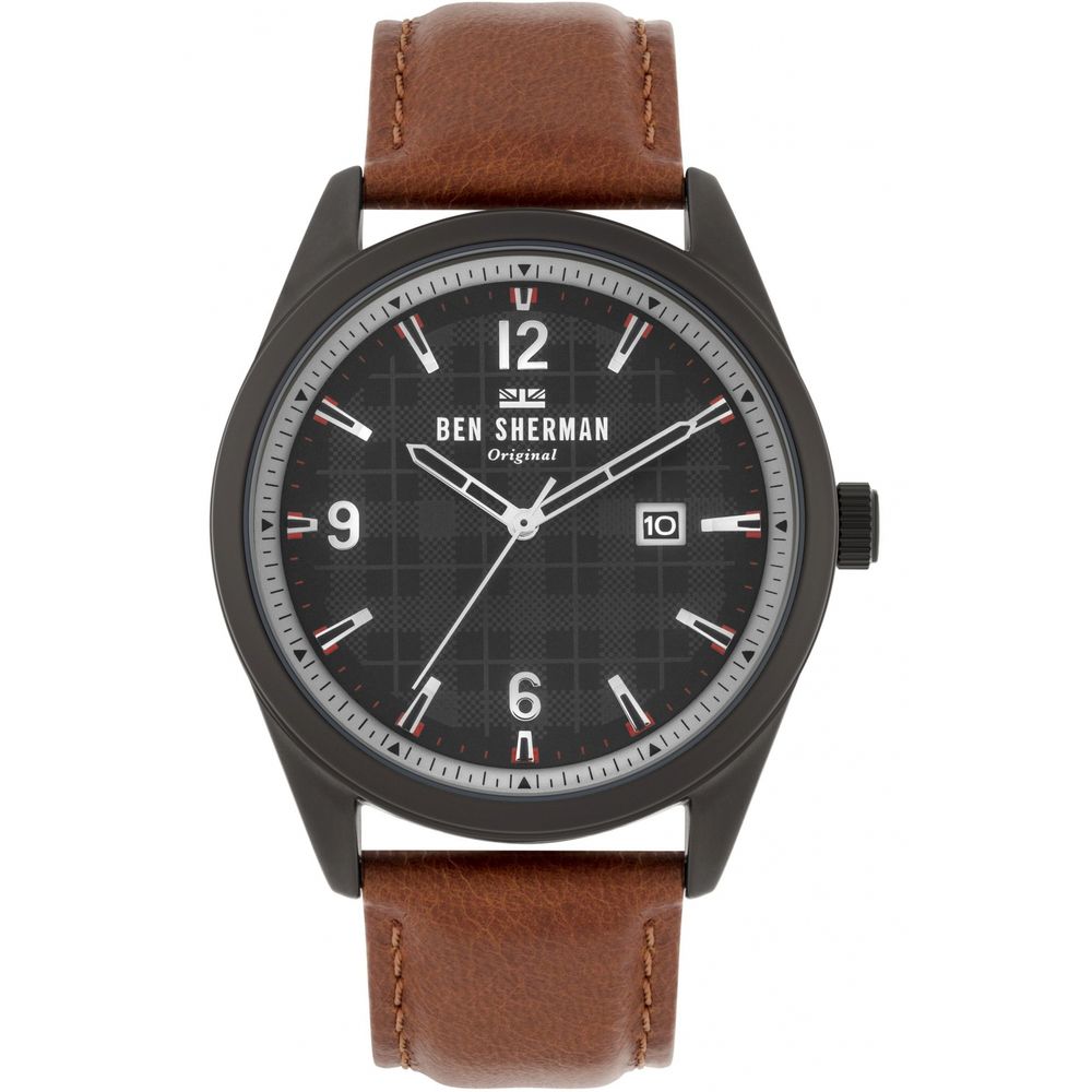 Braune Lederuhr