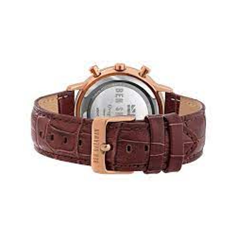 Braune Lederuhr