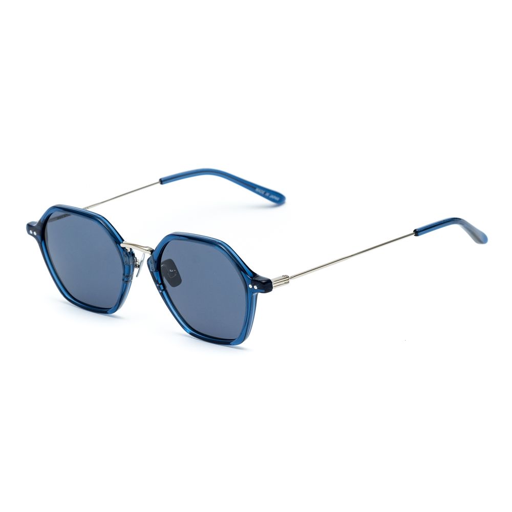 Blaue Titan-Sonnenbrille