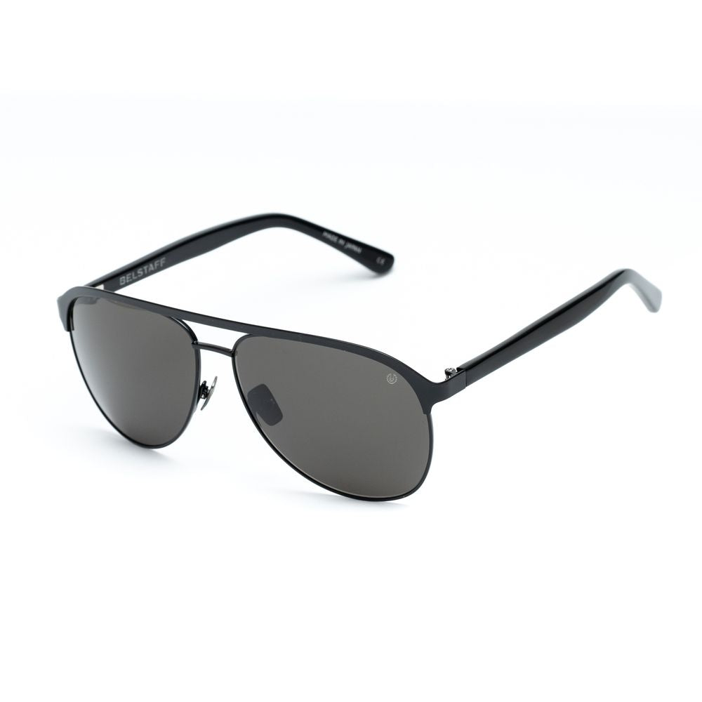Schwarze Acetat-Sonnenbrille