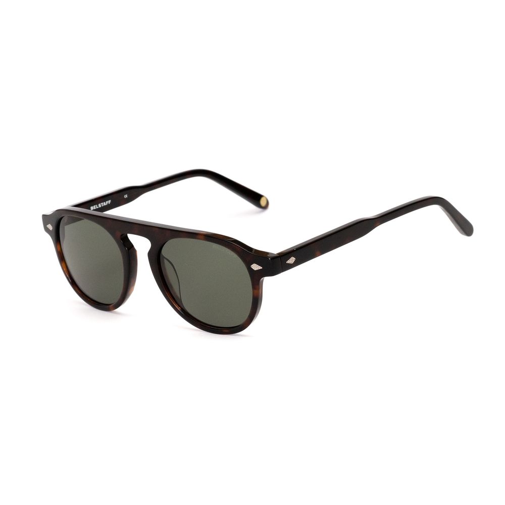 Braune Acetat-Sonnenbrille