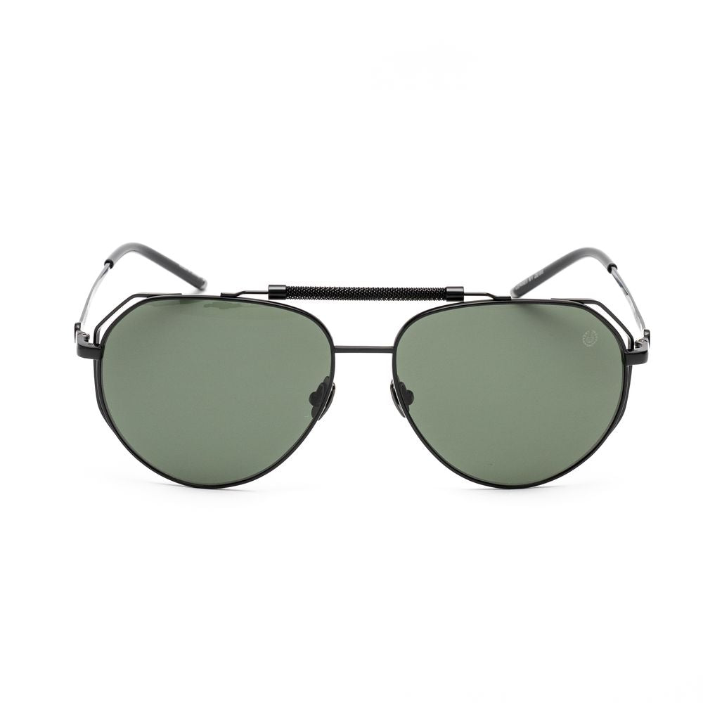 Schwarze Titan-Sonnenbrille