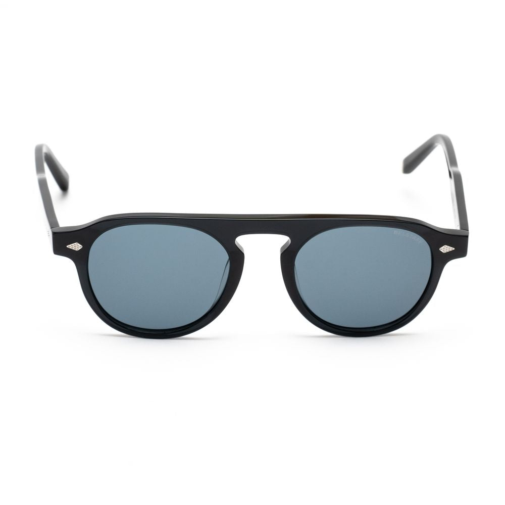 Schwarze Acetat-Sonnenbrille