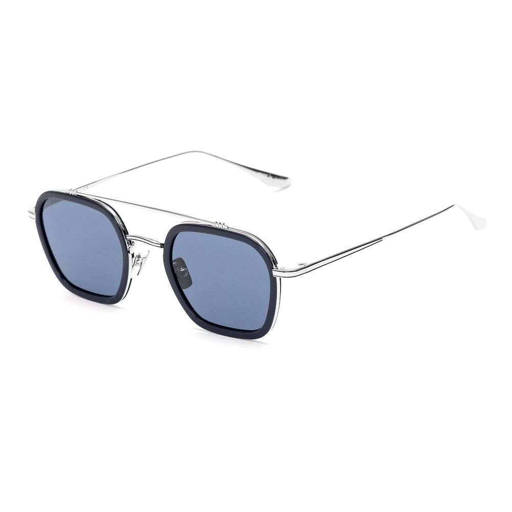 Blaue Titan-Sonnenbrille