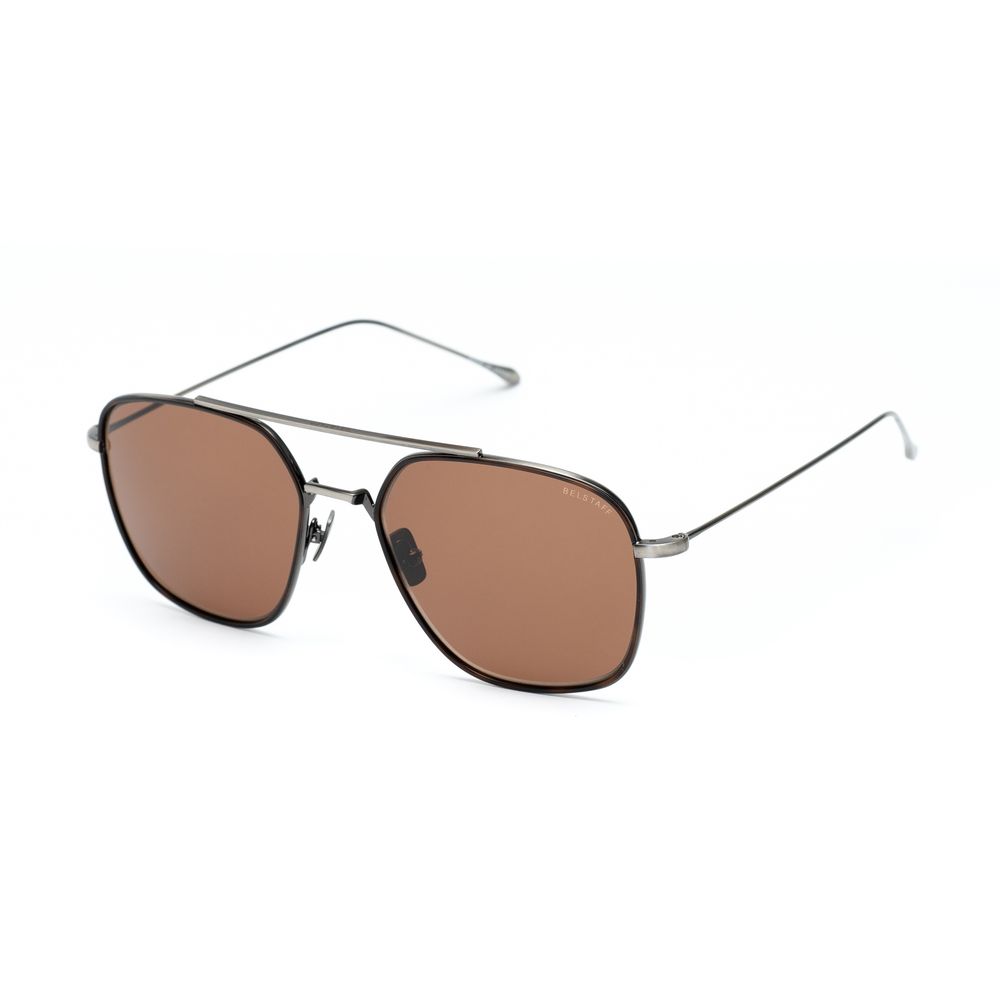 Braune Titan-Sonnenbrille