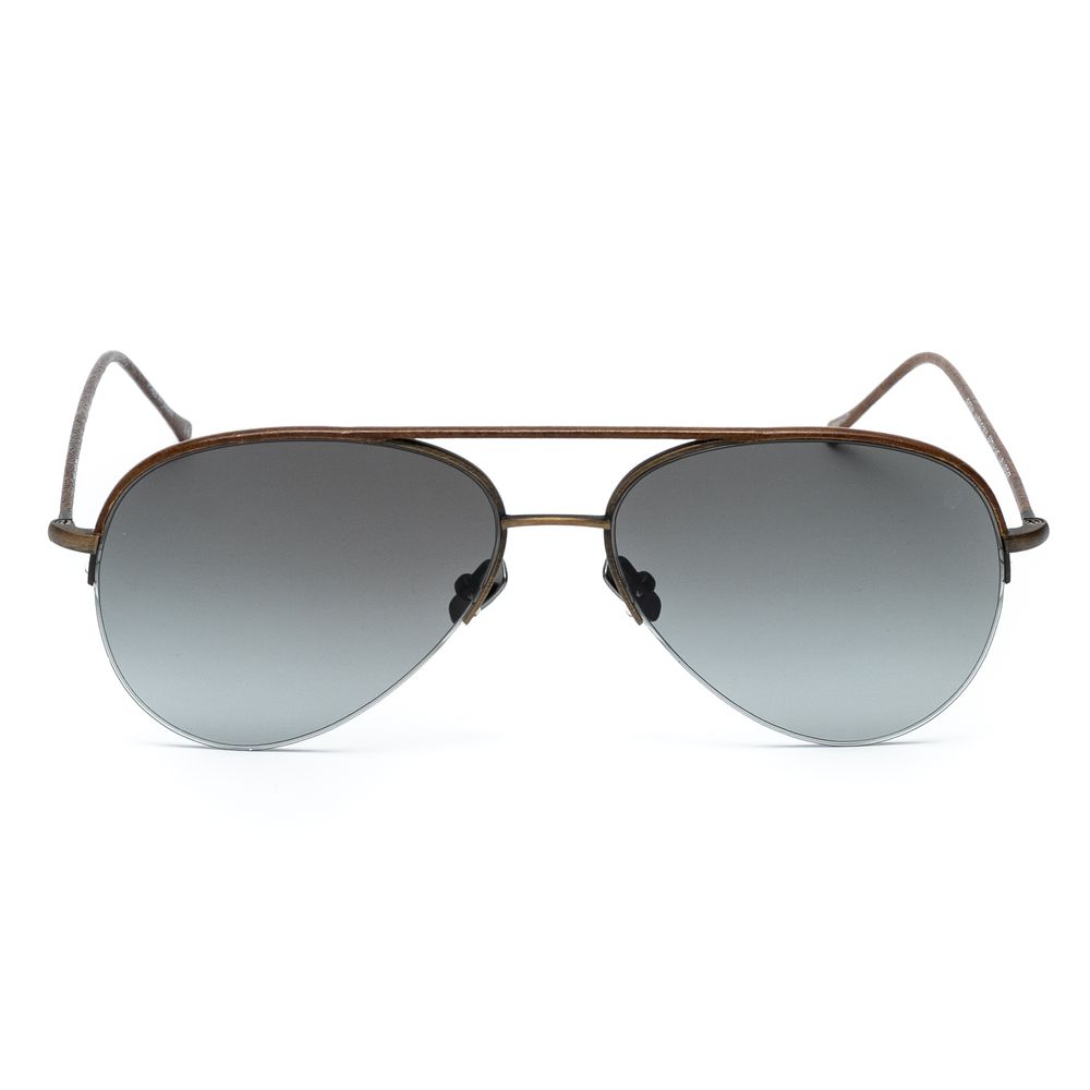 Braune Titan-Sonnenbrille