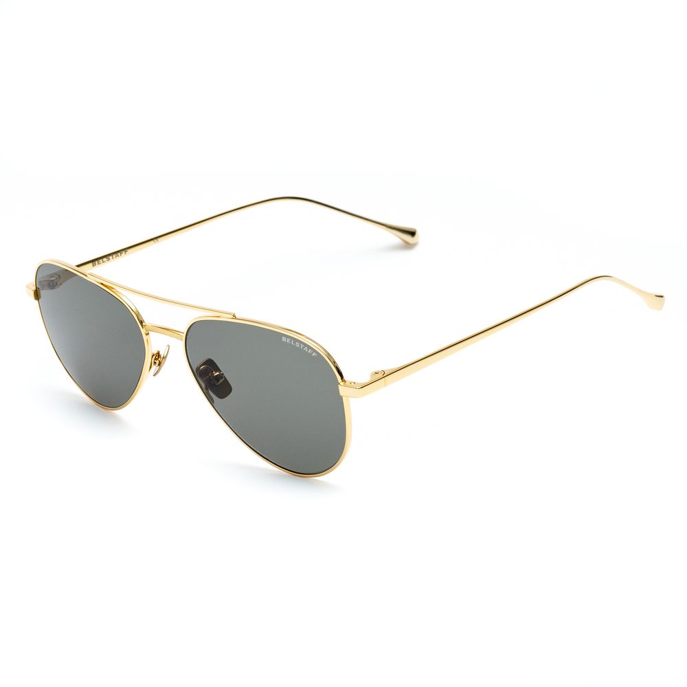 Braune Sonnenbrille aus Edelstahl