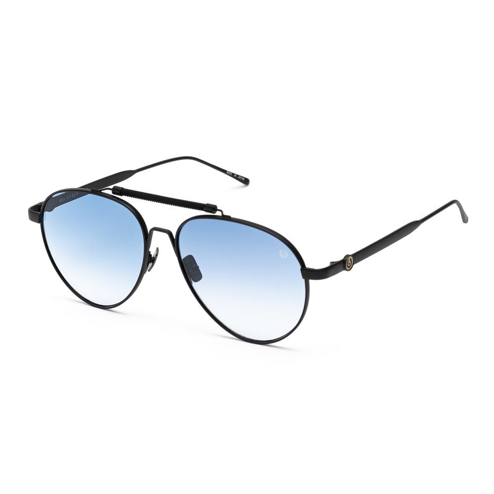 Schwarze Sonnenbrille aus Edelstahl