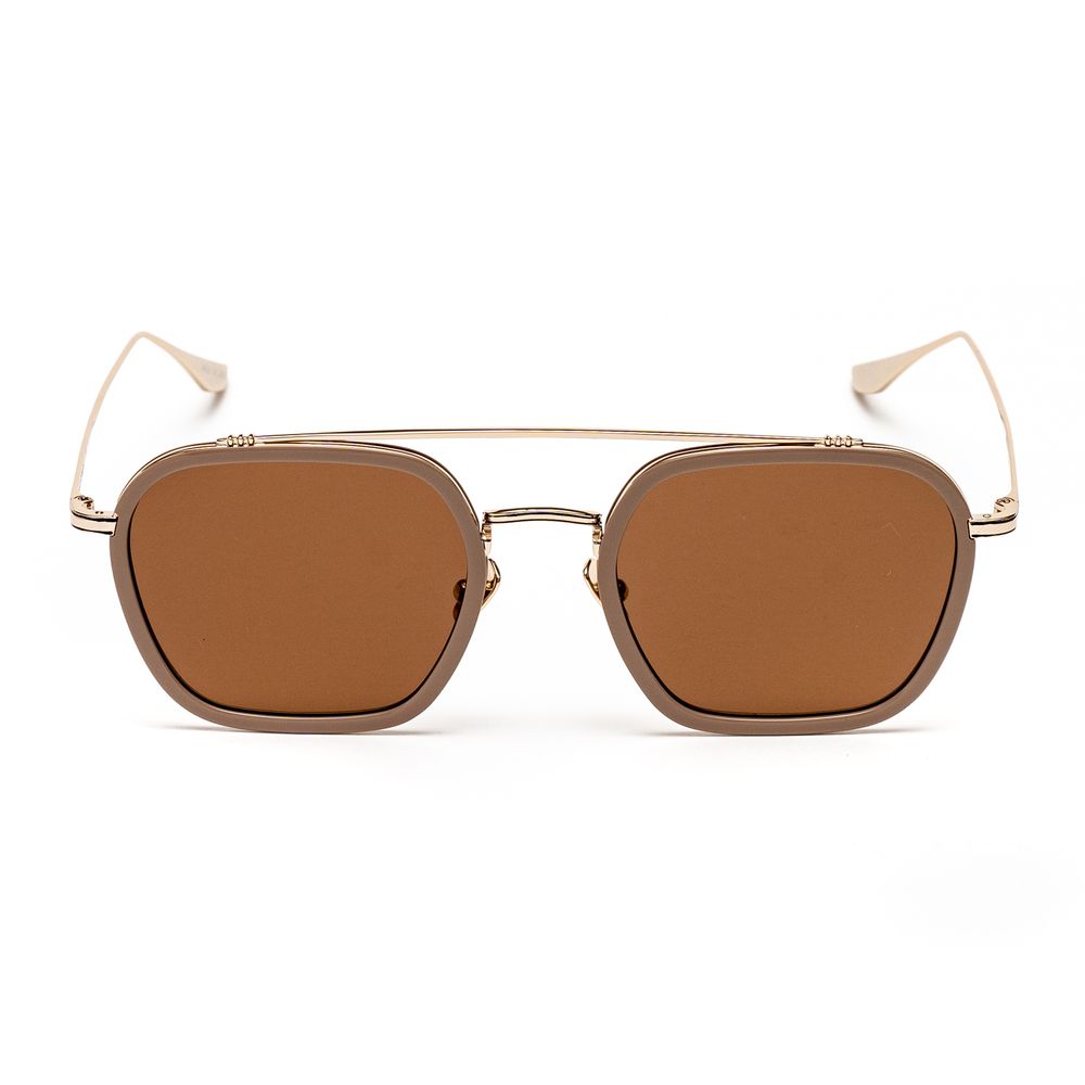 Mehrfarbige Sonnenbrille aus Edelstahl
