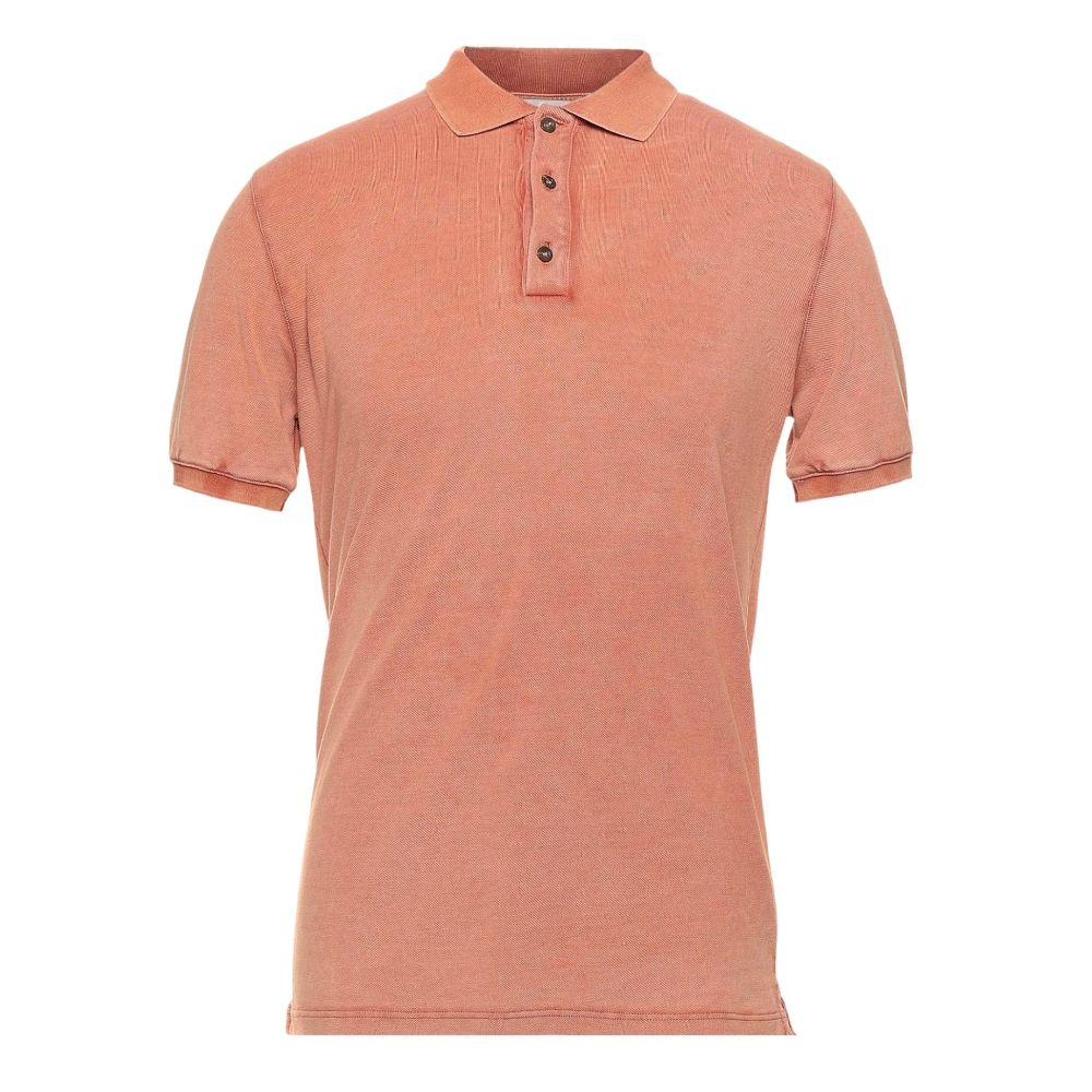 Rosa Poloshirt aus Baumwolle