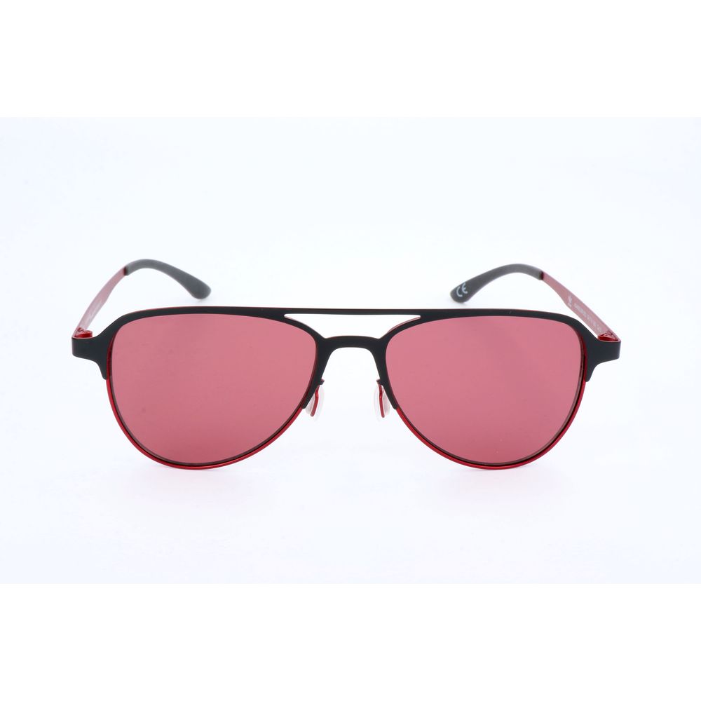 Schwarze Metall-Sonnenbrille