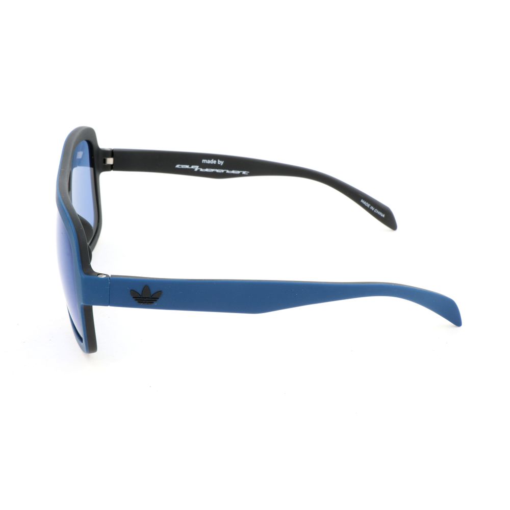 Blaue Sonnenbrille aus Kunststoff
