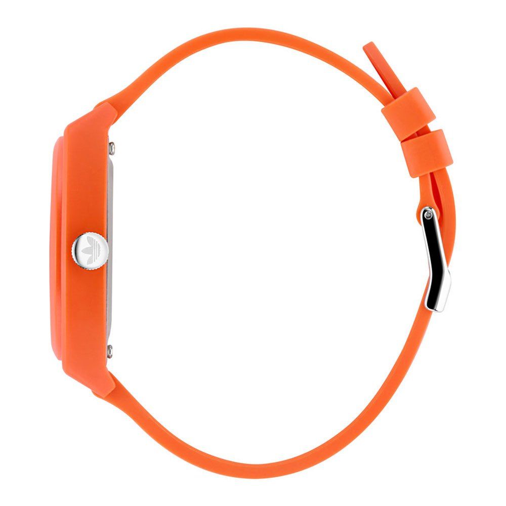 Orangefarbene Synthetikuhr